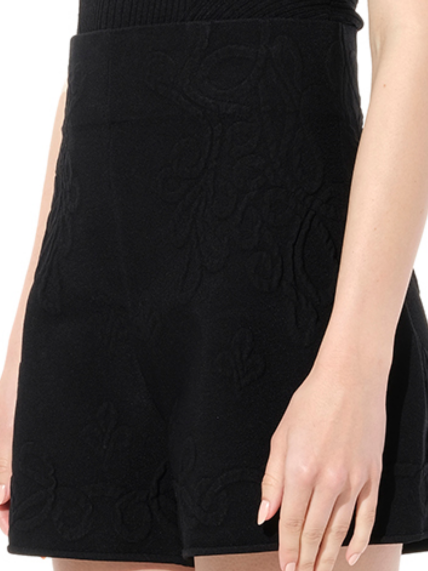 ALEXANDER MCQUEEN Emb Shorts (Black)