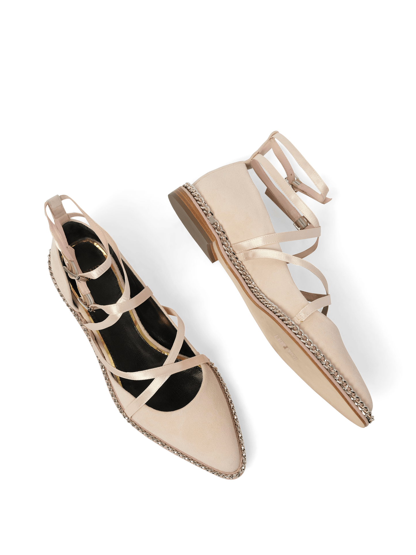 LANVIN Laced Ballerina (Pink)