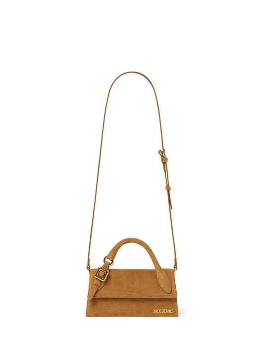 Image of Bags. Productname: JACQUEMUS Le Chiquito Long Boucle in BROWN colour by brand - JACQUEMUS