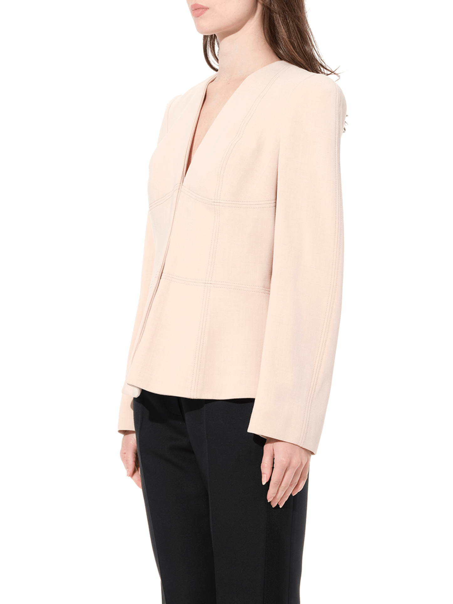 ALEXANDER MCQUEEN Wool Jacket (Cream)