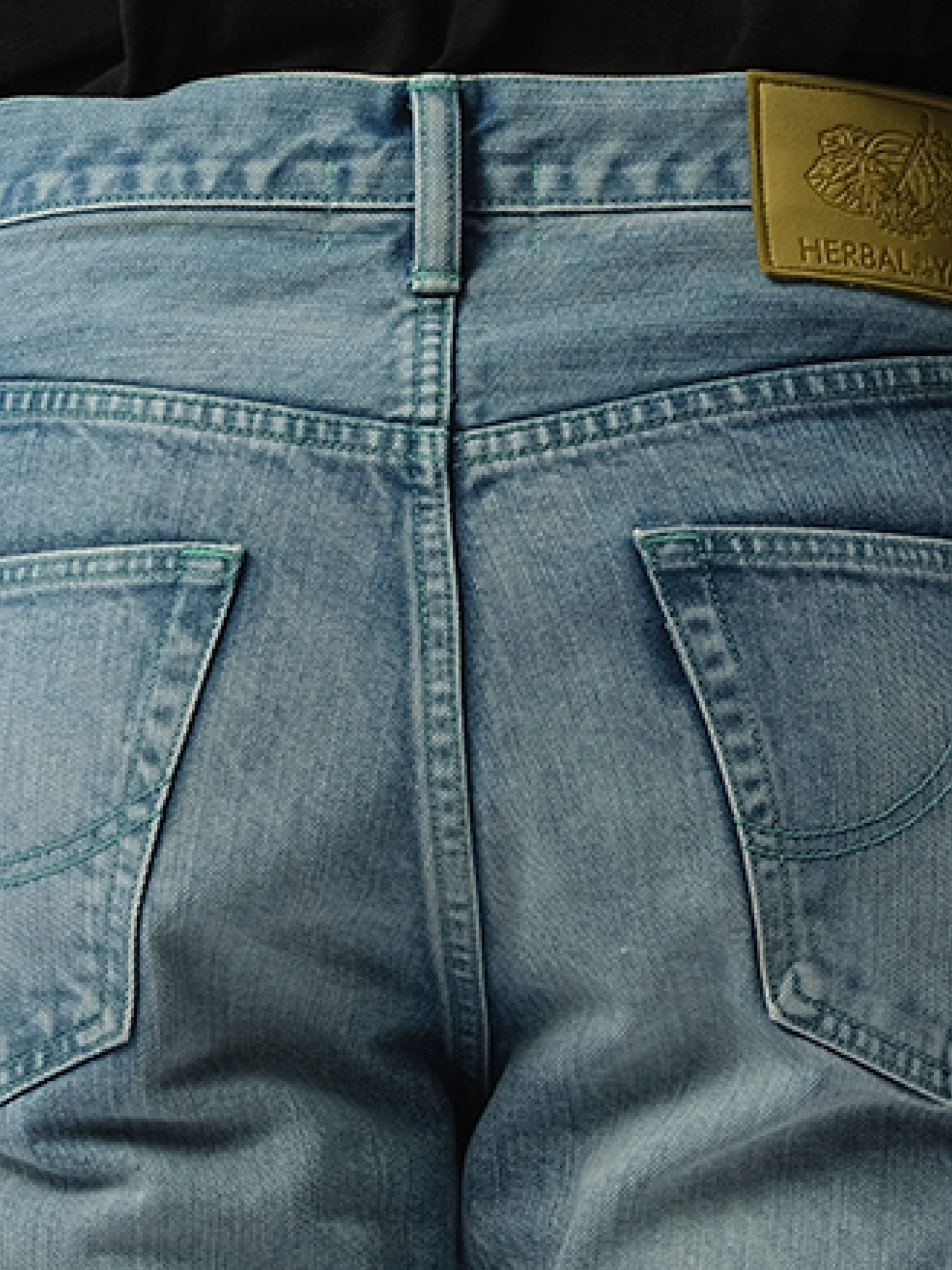 DOUBLET Care Denim Pants (Blue)