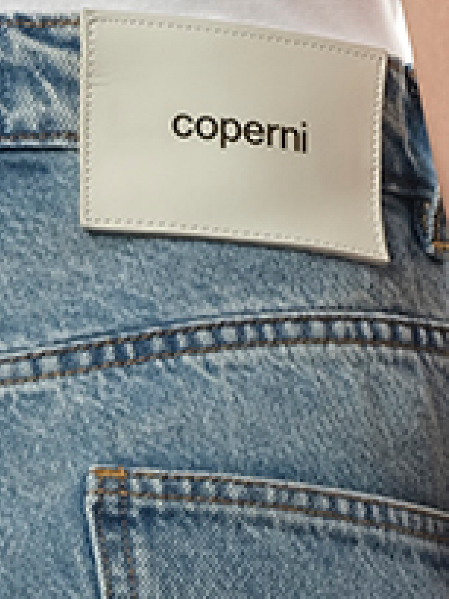 COPERNI Wide Leg Denim Pants (Blue)