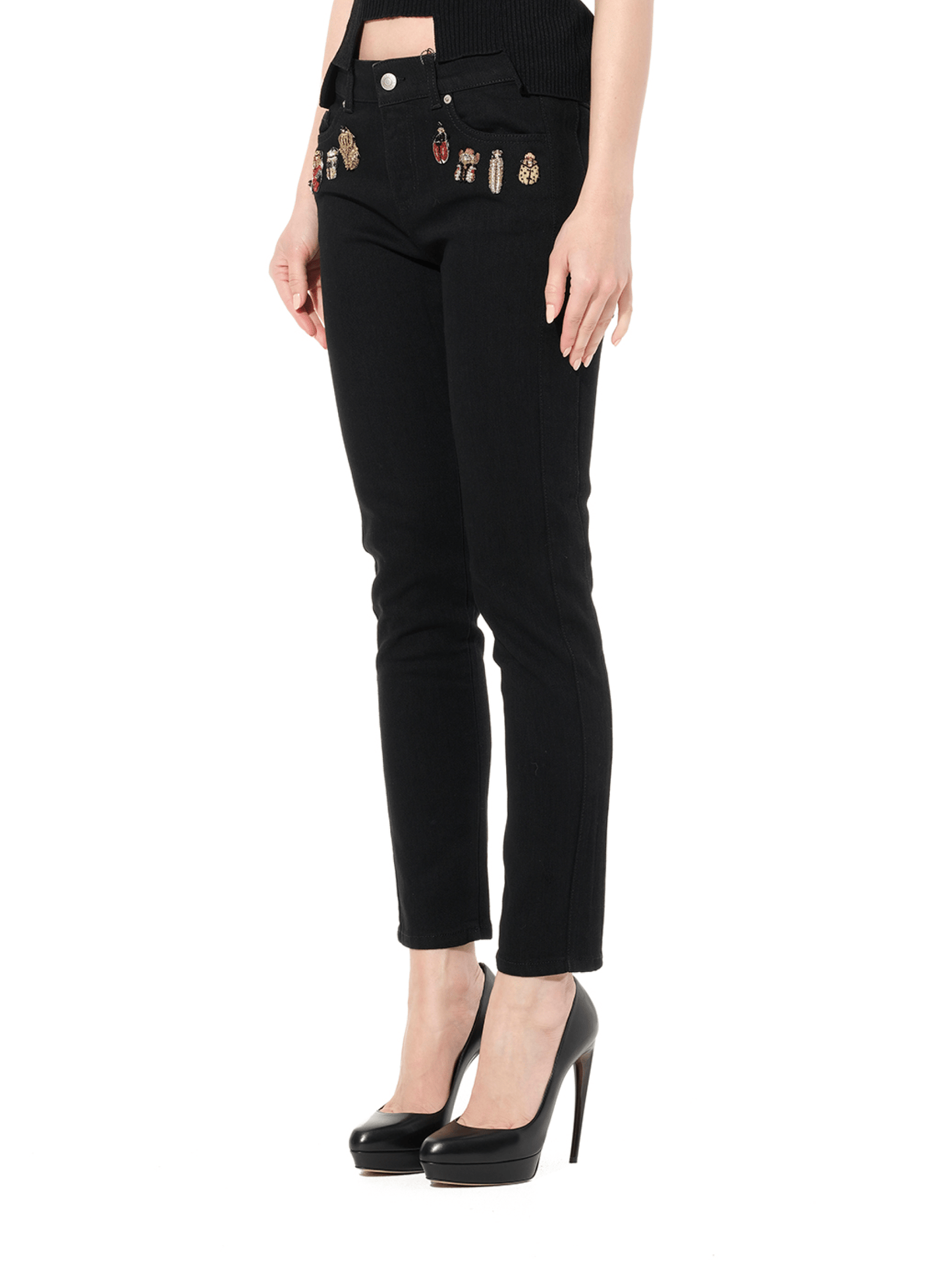 ALEXANDER MCQUEEN Washed Jeans (Black)