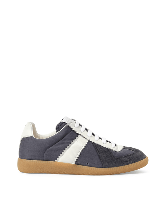 Image of Sneakers. Productname: MAISON MARGIELA Replica Sneaker in Dark Indigo White colour by brand - MAISON MARGIELA