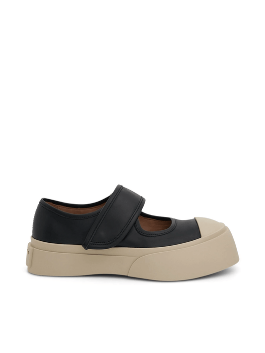 Image of Sneakers. Productname: MARNI Maryjane Pablo Sneaker in BLACK colour by brand - MARNI