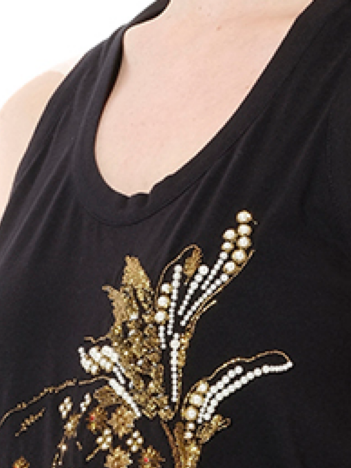 ALEXANDER MCQUEEN Sleeveless Top (Black)