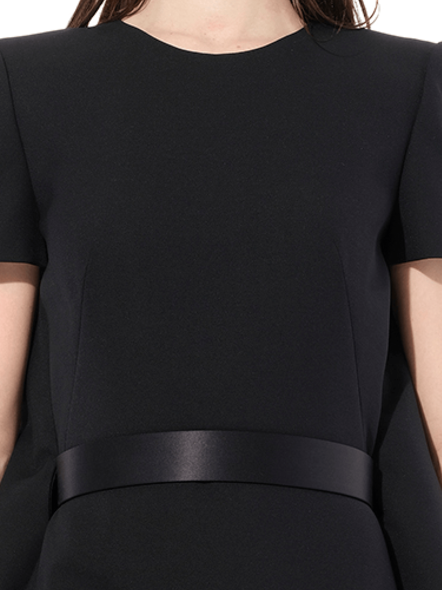ALEXANDER MCQUEEN Abito Wool Dress (Black)