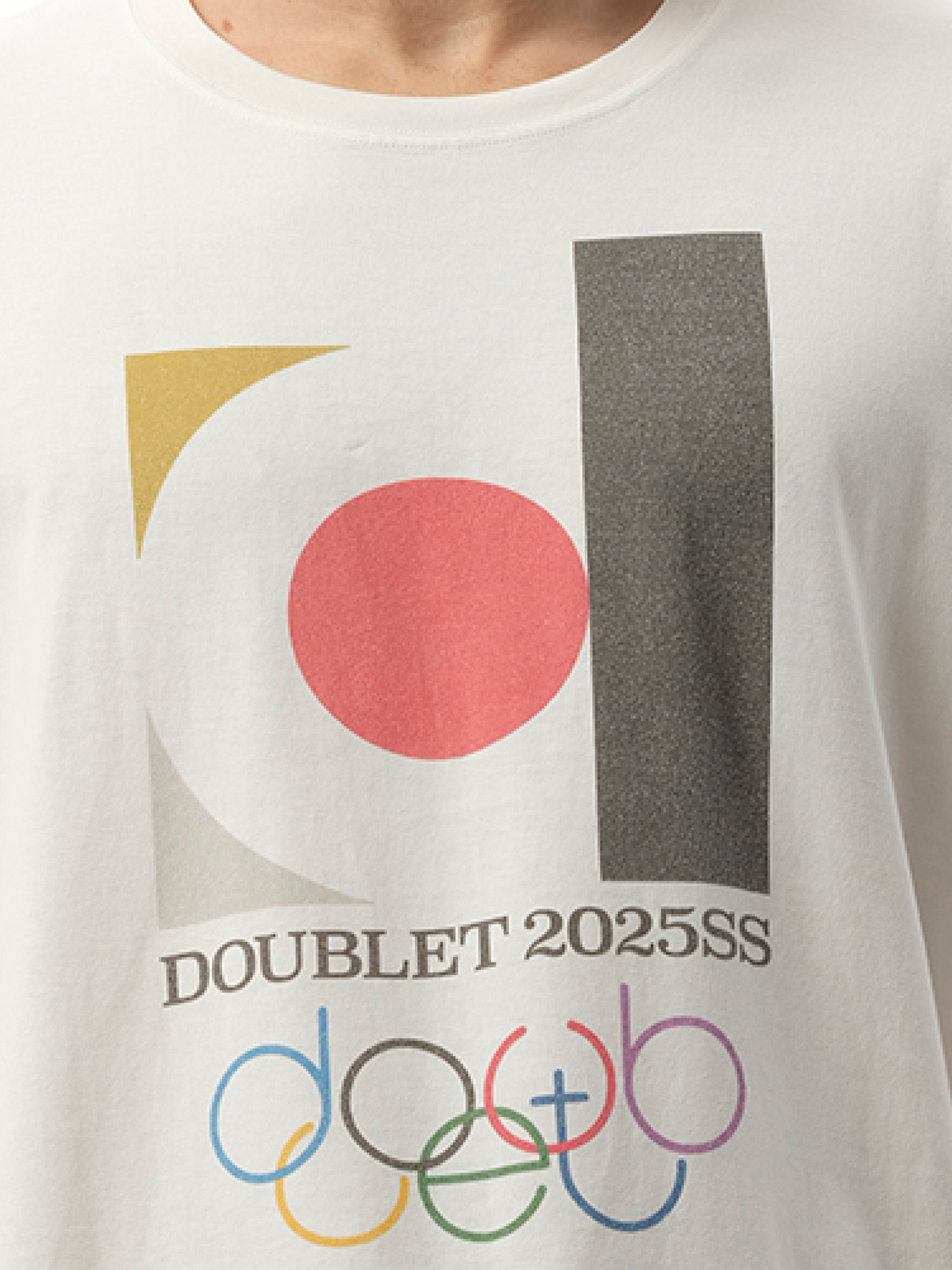 Doublet 2025SS Logo T-Shirt (White)