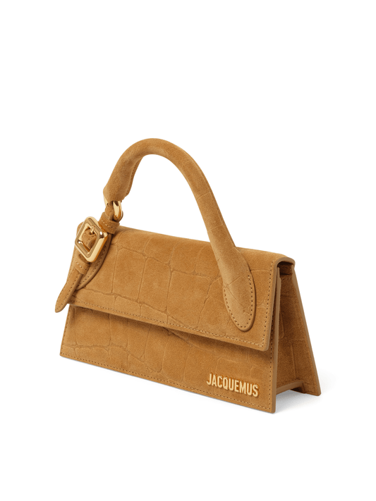 JACQUEMUS Le Chiquito Long Boucle (Brown)