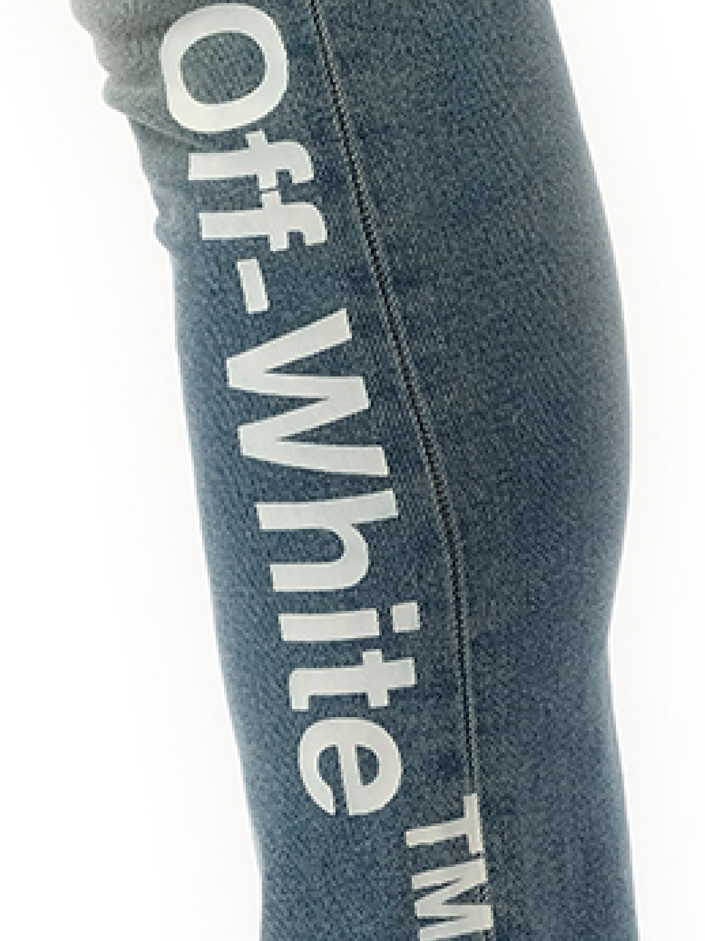 OFF-WHITE Skinny Denim Jeans (Blue)