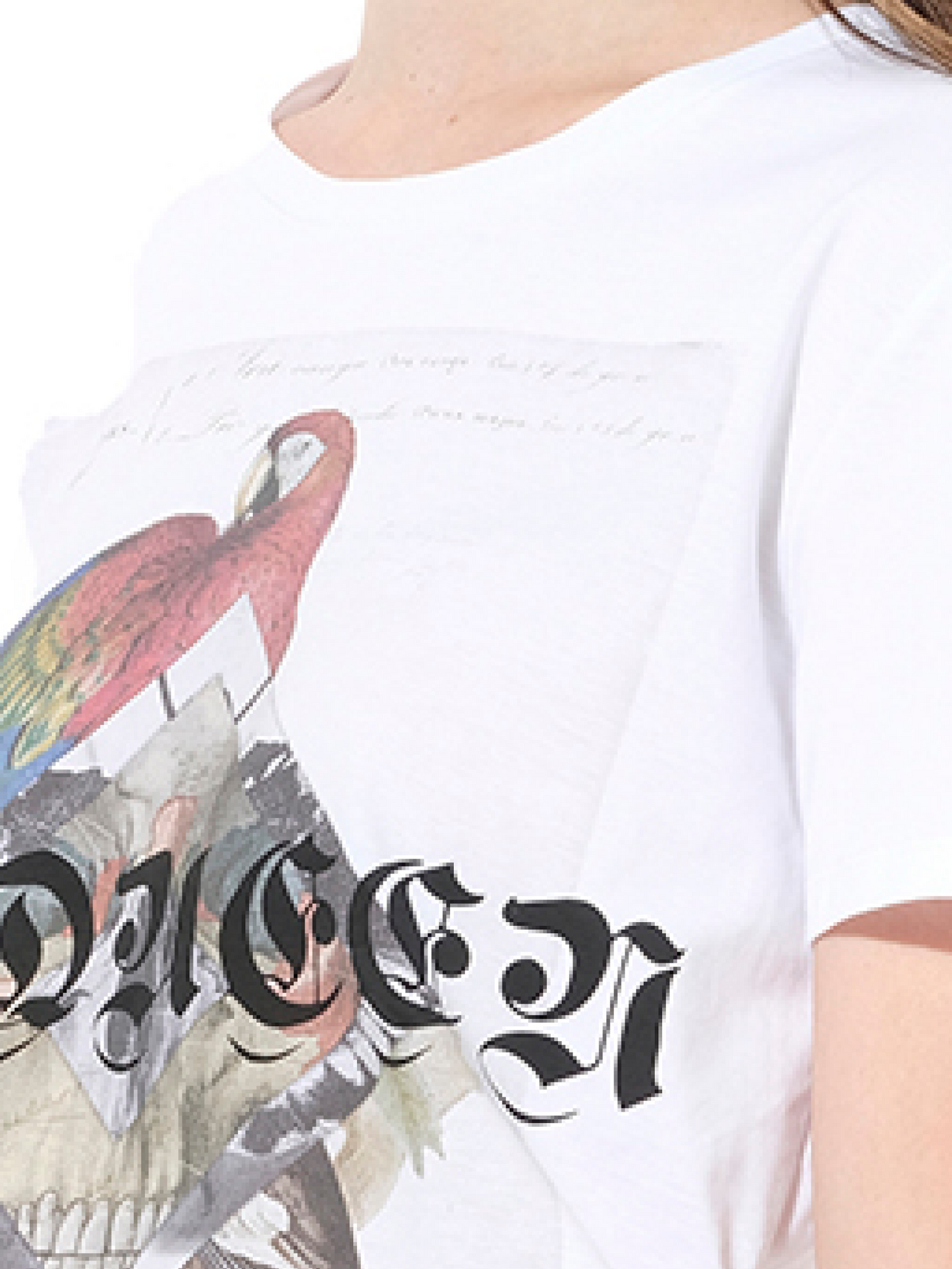 ALEXANDER MCQUEEN Jungle T-Shirt (White)