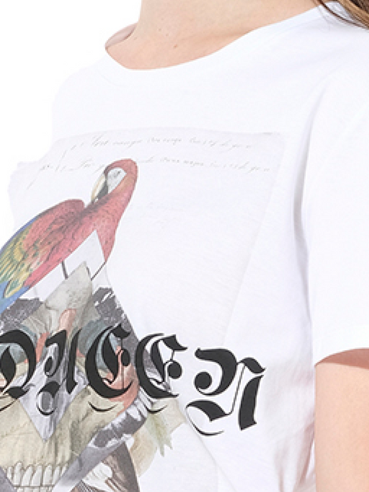 ALEXANDER MCQUEEN Jungle T-Shirt (White)