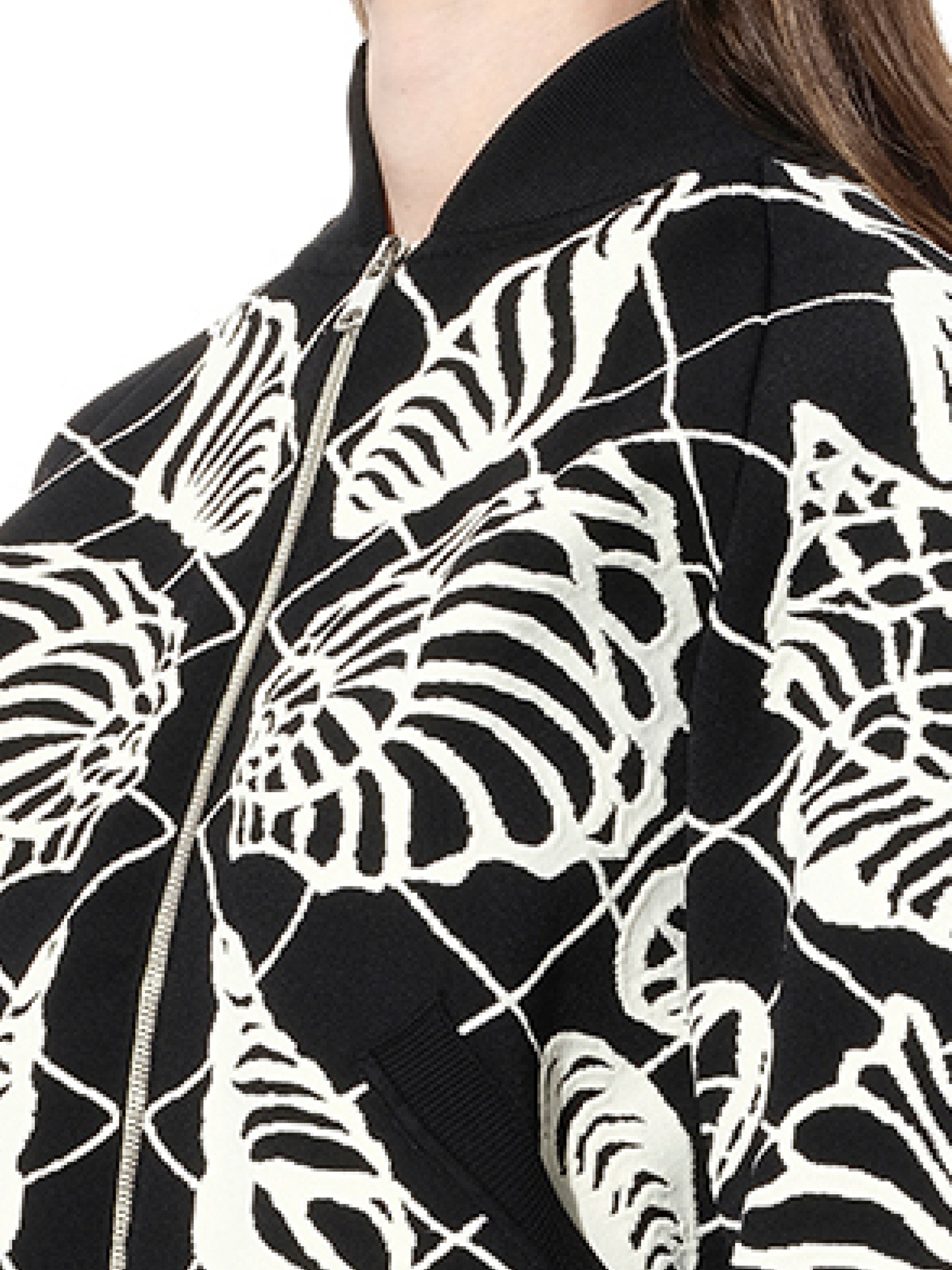 ALEXANDER MCQUEEN Bomber Jacket (Black)