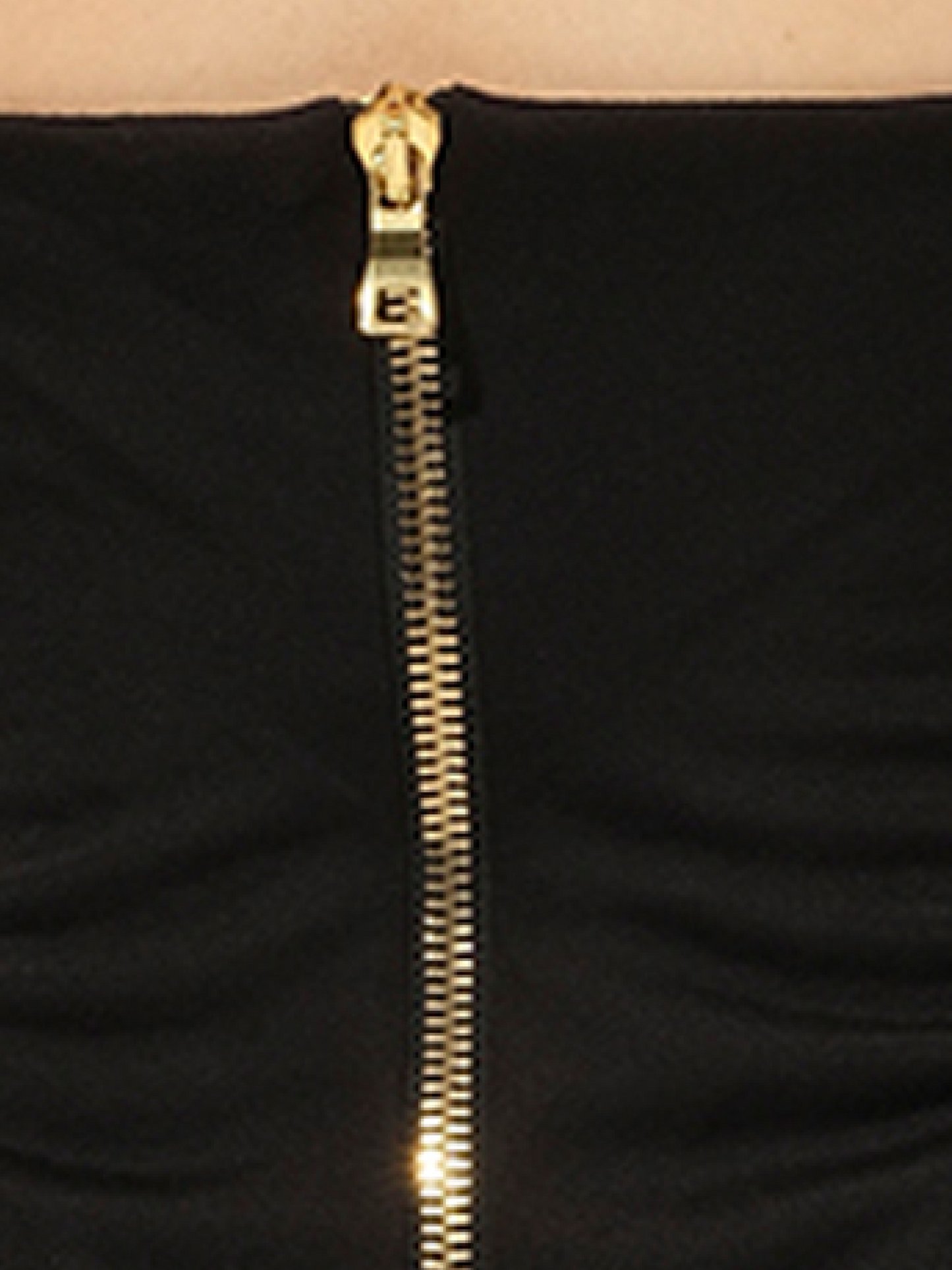 BALMAIN V Neck Jersey Dress (Black)