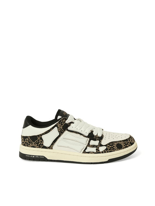 Image of Sneakers. Productname: AMIRI MA Quad Skeleton Low Top Sneaker in Black colour by brand - AMIRI