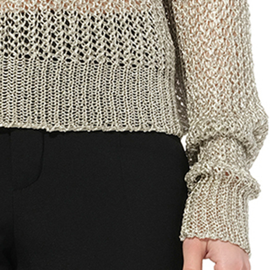 BALMAIN Knit Jumper (Silver)
