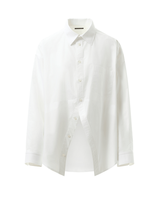 BALENCIAGA Swing Shirt (White)