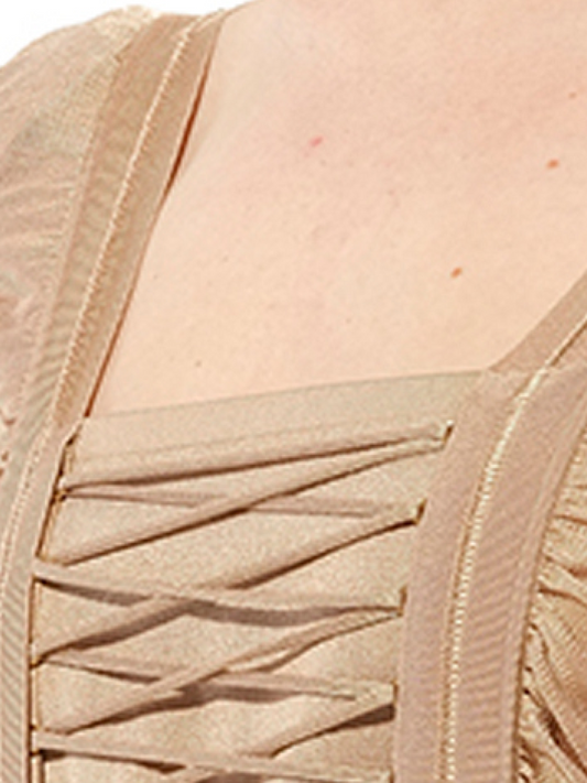 BALMAIN Maille Knit Const Dress (Sand)