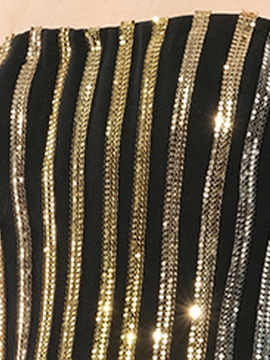 BALMAIN Dress (Gold and Black)