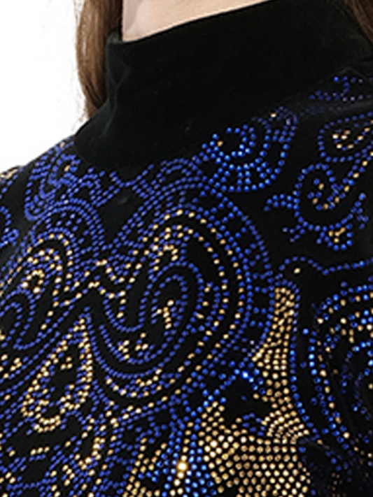 BALMAIN Robe Construction (Blue)