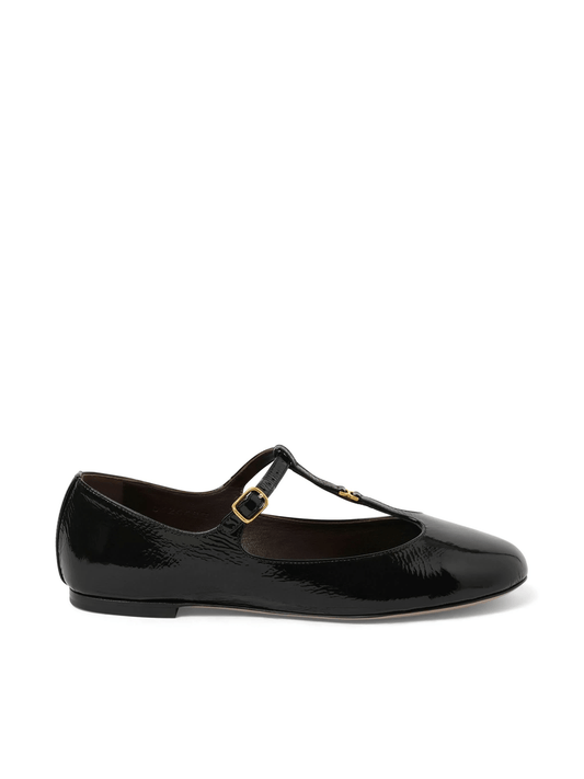 Image of Flats. Productname: CHLOE Marcie Flat Sandals in BLACK colour by brand - CHLOE