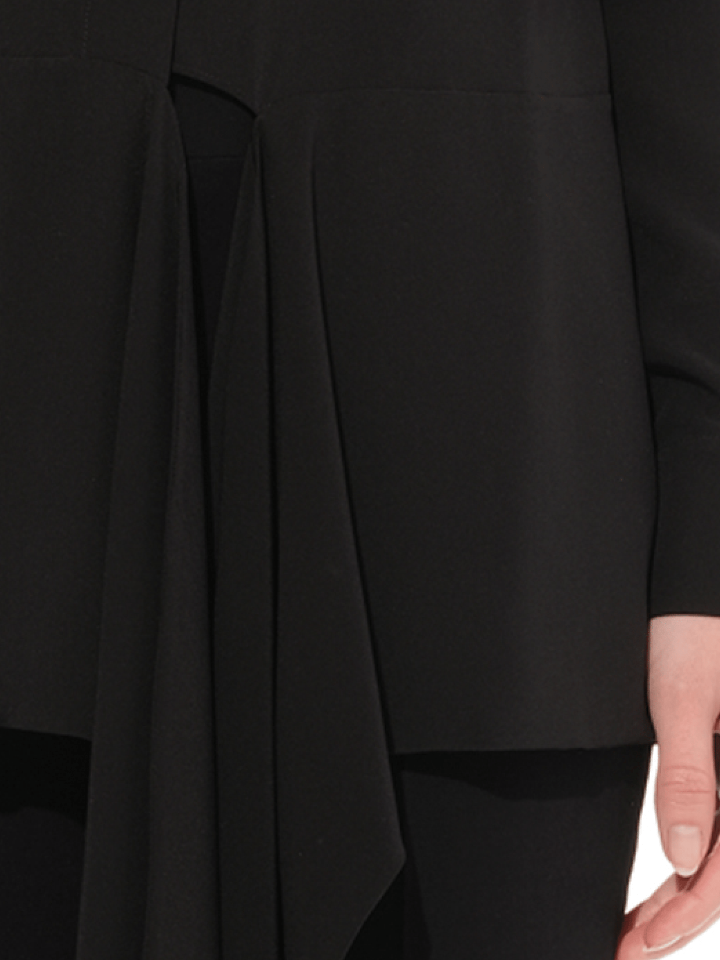 GIVENCHY Long Sleeve Blouse (Black)