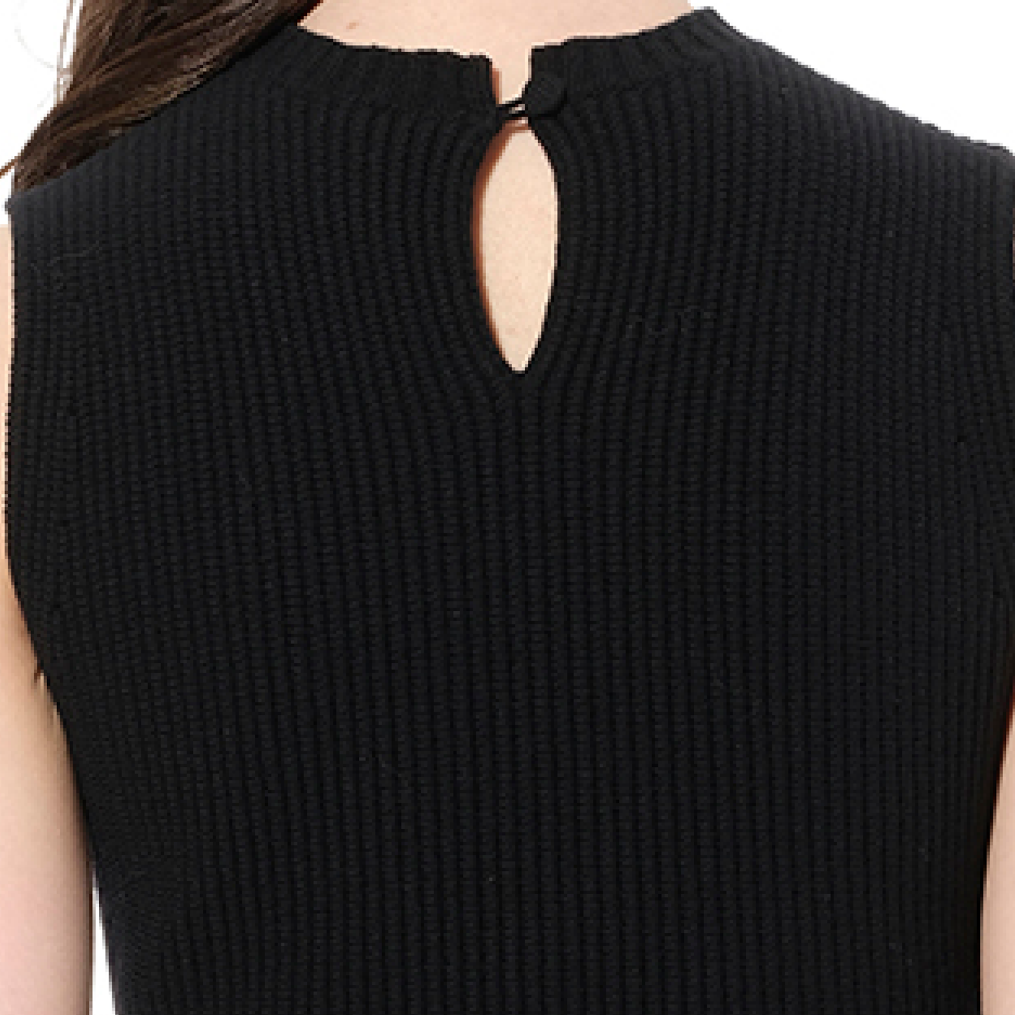 ALEXANDER MCQUEEN Knit Dress (Black/Gold)