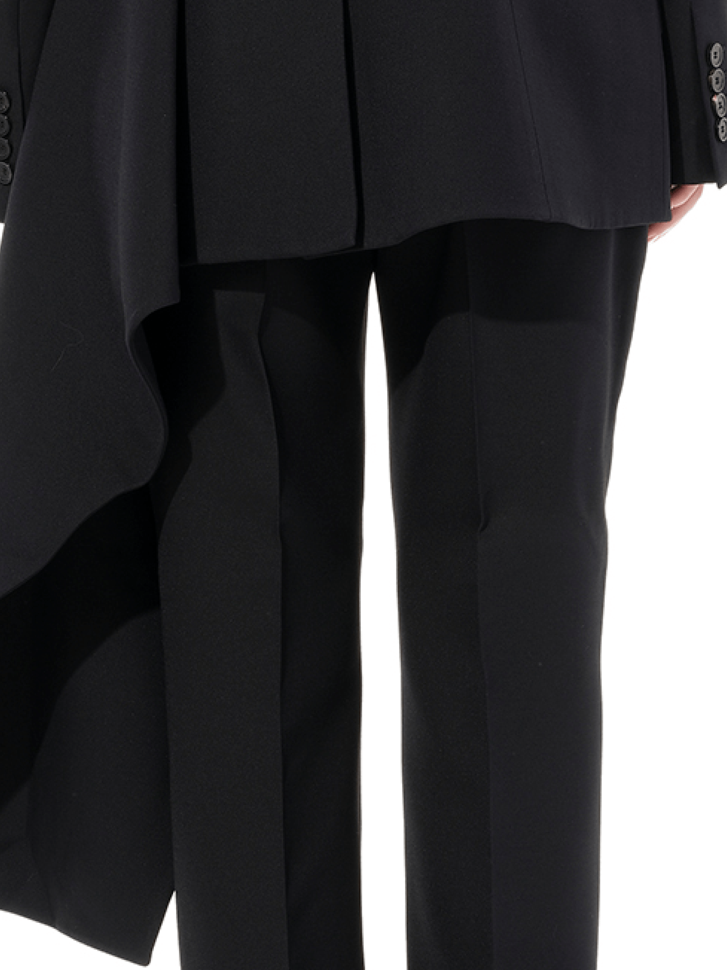 ALEXANDER MCQUEEN Drape Jacket (Black)