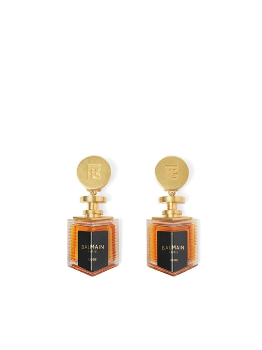 Image of Jewelry. Productname: BALMAIN Perfume Earrings in WHITE colour by brand - BALMAIN