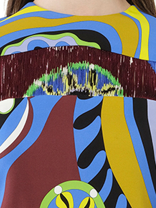 PUCCI Tassel Dress (Multicolor)