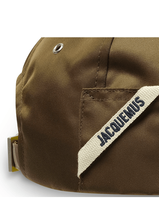 JACQUEMUS La Casquette Ovalie Cap (Green)