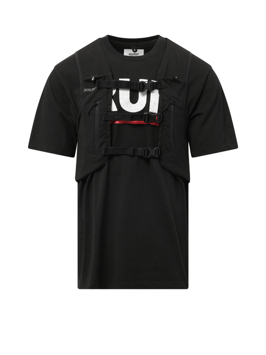 DOUBLET Trail Vest T-Shirt (Black)