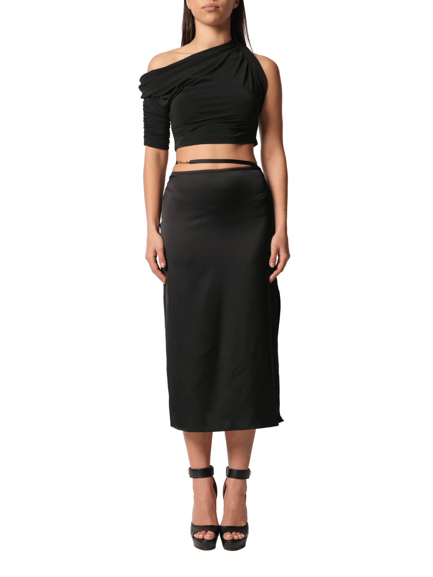 JACQUEMUS La Jupe Notte (Black)
