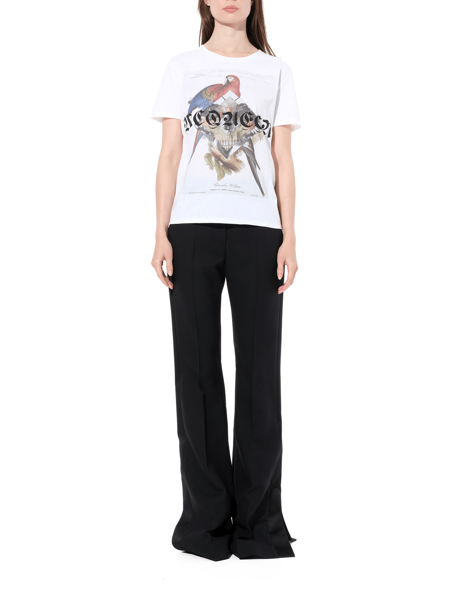 ALEXANDER MCQUEEN Jungle T-Shirt (White)