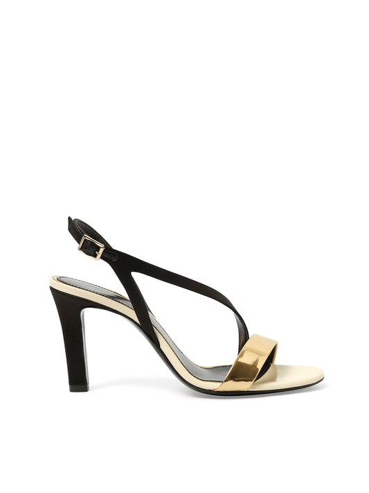 Image of Sandals. Productname: LANVIN Sandal Stripes in Gold colour by brand - LANVIN