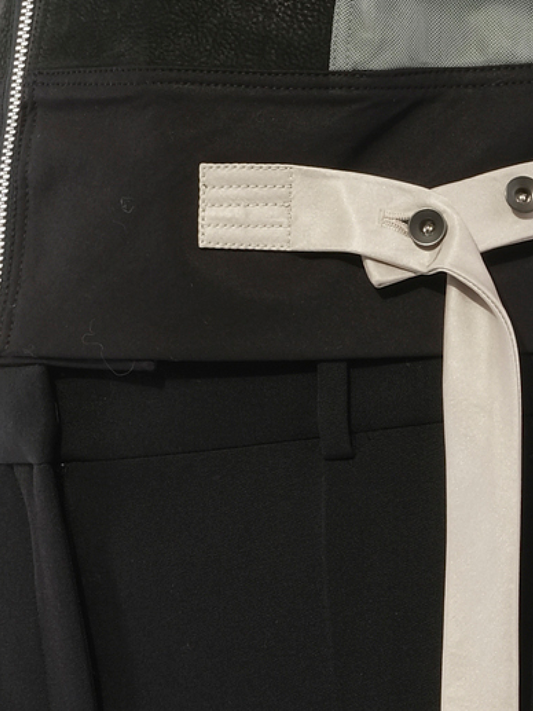 RICK OWENS Nymph Biker Leather (Black)