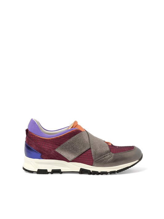 Image of Footwear. Productname: LANVIN Running Shoe W/ Elastic in Pink colour by brand - LANVIN