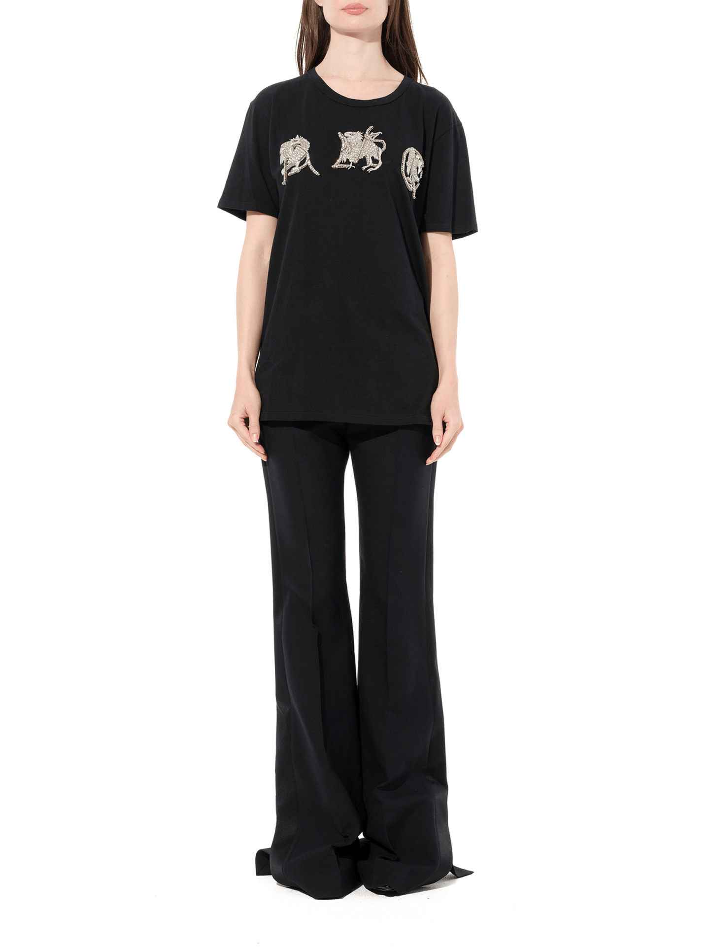 ALEXANDER MCQUEEN Maglieta Myth T-Shirt (Black)