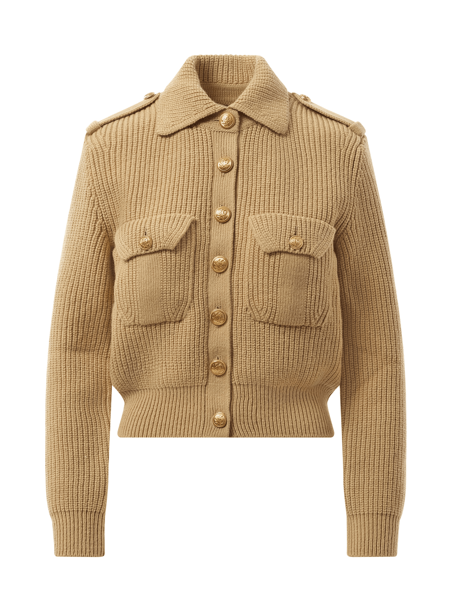 CHLOE Knit Cardigan (Beige)