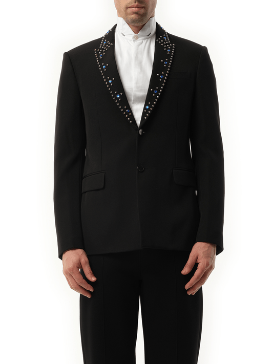 Image of Coats & Jackets. Productname: GIVENCHY Suit Jacket in BLACK colour by brand - GIVENCHY
