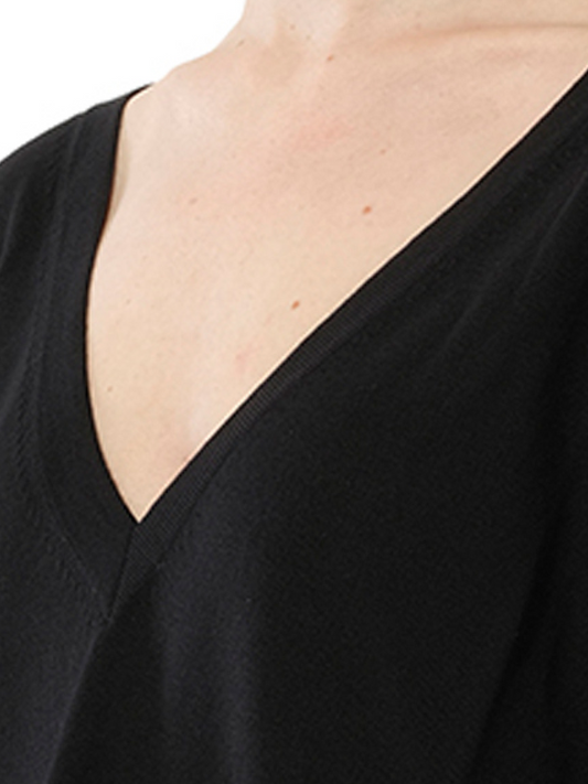 PUCCI V Neck Sweater (Black)