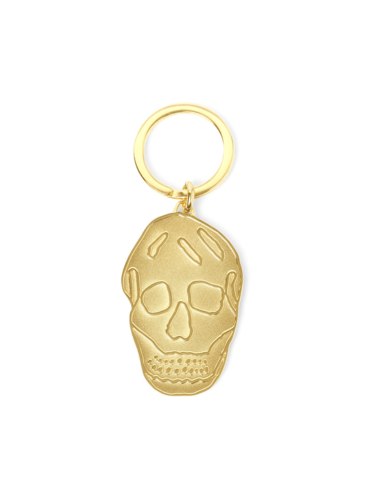 Image of Jewelry. Productname: ALEXANDER MCQUEEN Keyring in GOLD colour by brand - ALEXANDER MCQUEEN