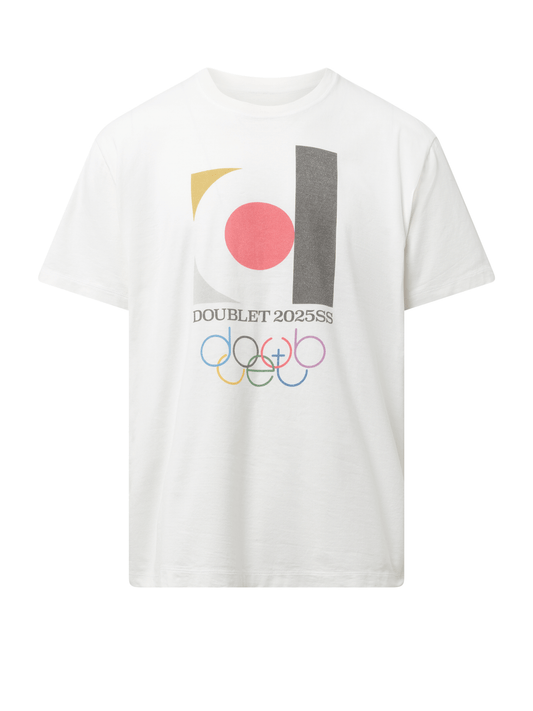 Doublet 2025SS Logo T-Shirt (White)