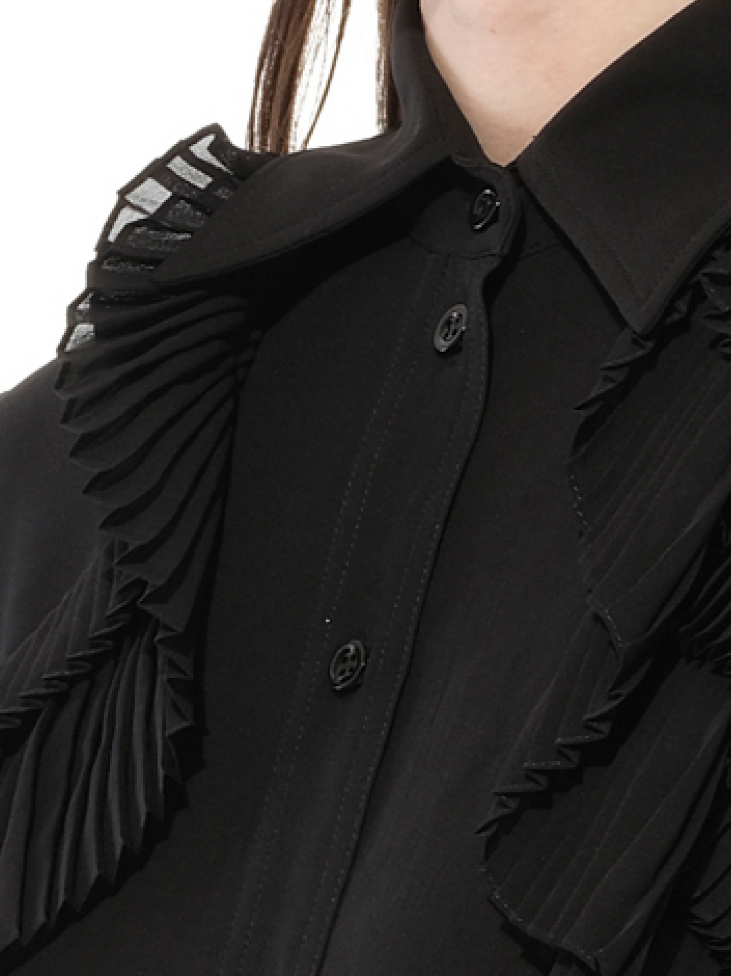 GIVENCHY Long Sleeves Shirts (Black)