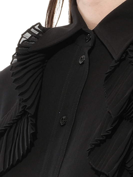 GIVENCHY Long Sleeves Shirts (Black)