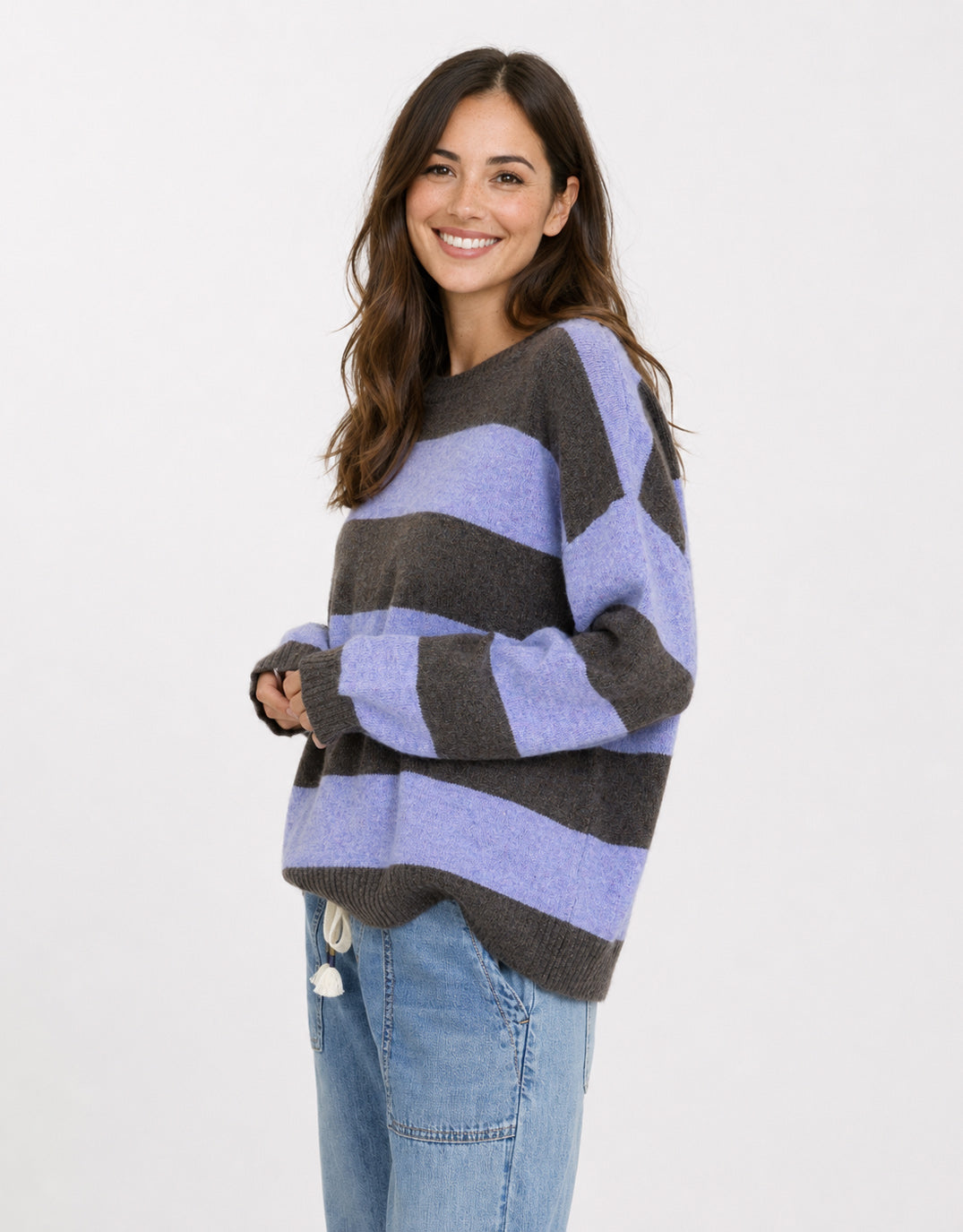 132 Fashion Frankie Knit (Lilac/Choc)
