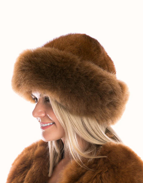 Auskin® Garment Alpaca Huacaya Hat (White)