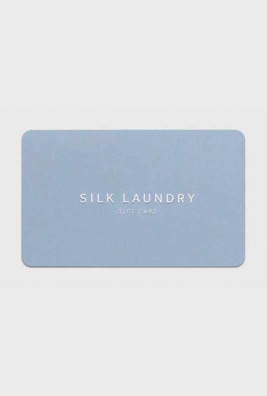 Image of Gift Cards. Product name - SILK LAUNDRY GIFT CARD in Card colour by brand - Silk Laundry