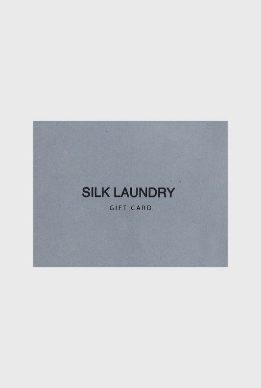 Image of Gift Cards. Productname: SILK LAUNDRY GIFT CARD in Card colour by brand - Silk Laundry