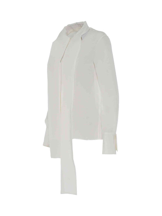 GIVENCHY Silk Blouse (White)